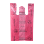 Bolsa camiseta EcoPoliseda Biodegradable Impresa